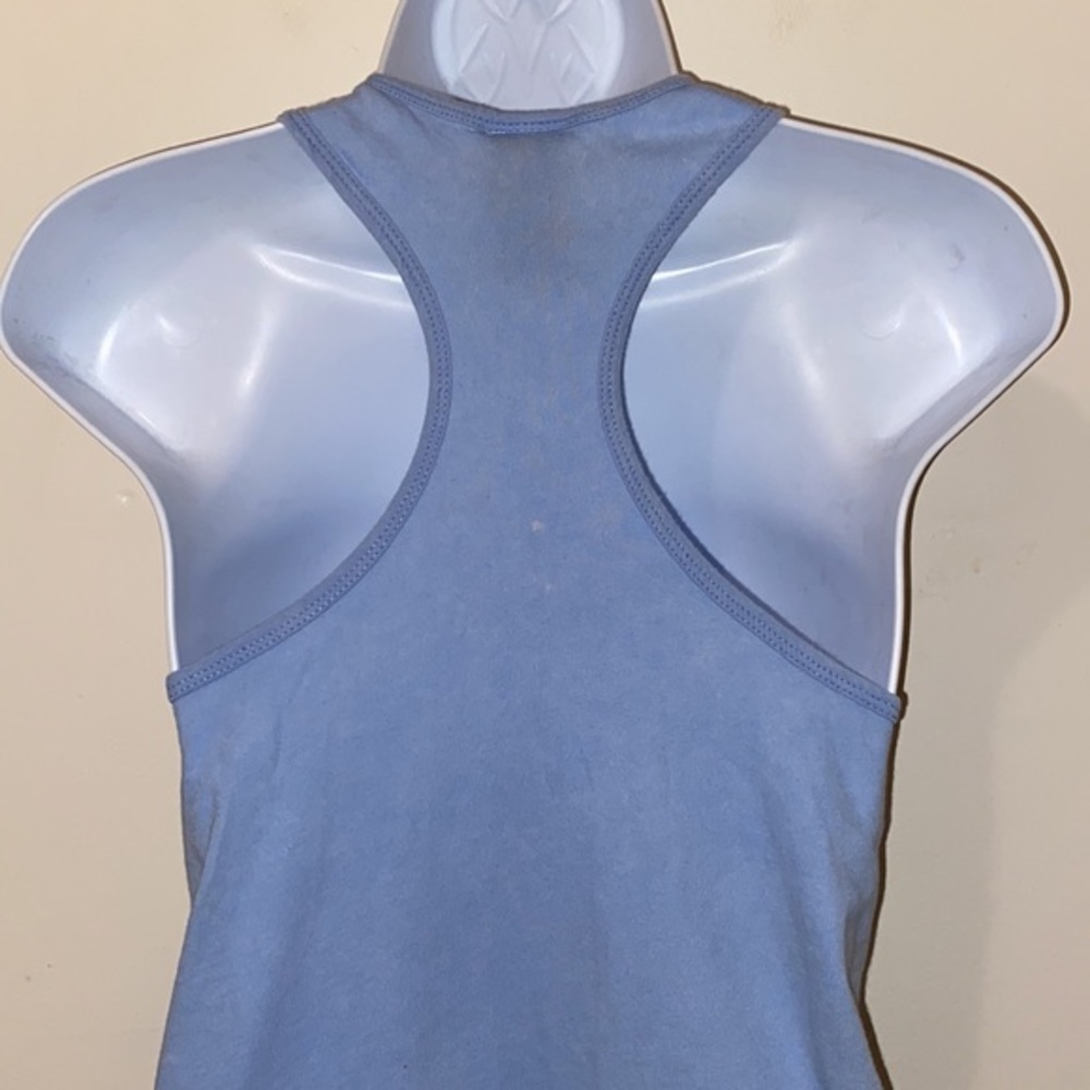 🥳HP🥳Women’s Light Blue Barbie Razorback Tank Top - Picture 7 of 11